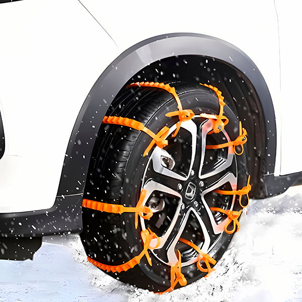 車のタイヤの滑り止めスノータイ (10 個)