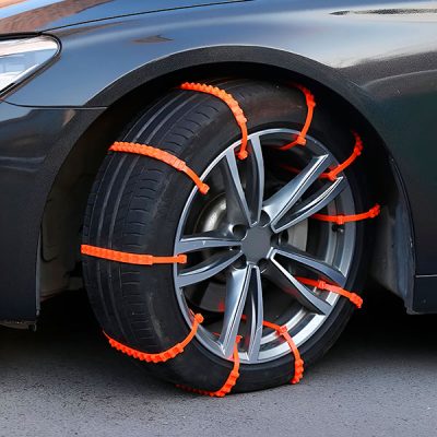 車のタイヤの滑り止めスノータイ (10 個)
