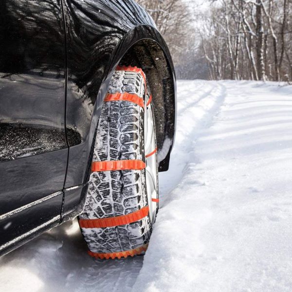 車のタイヤの滑り止めスノータイ (10 個)