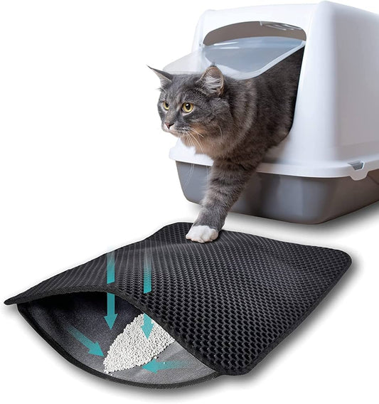 二層EVA防水猫砂マット
