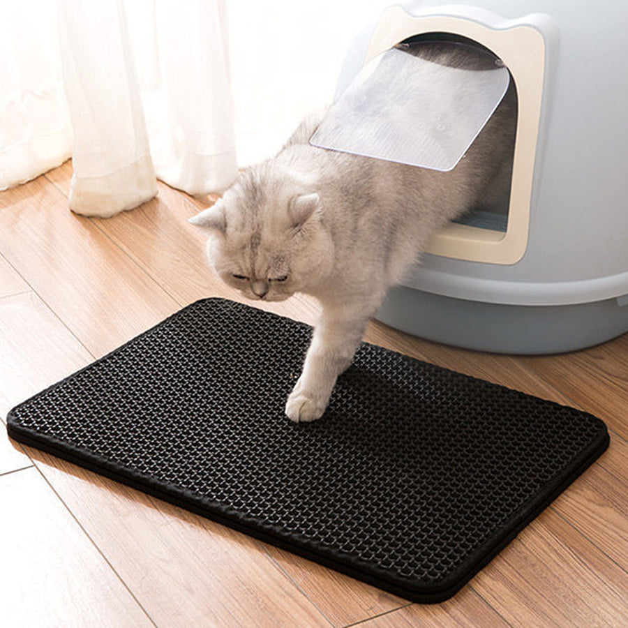 二層EVA防水猫砂マット